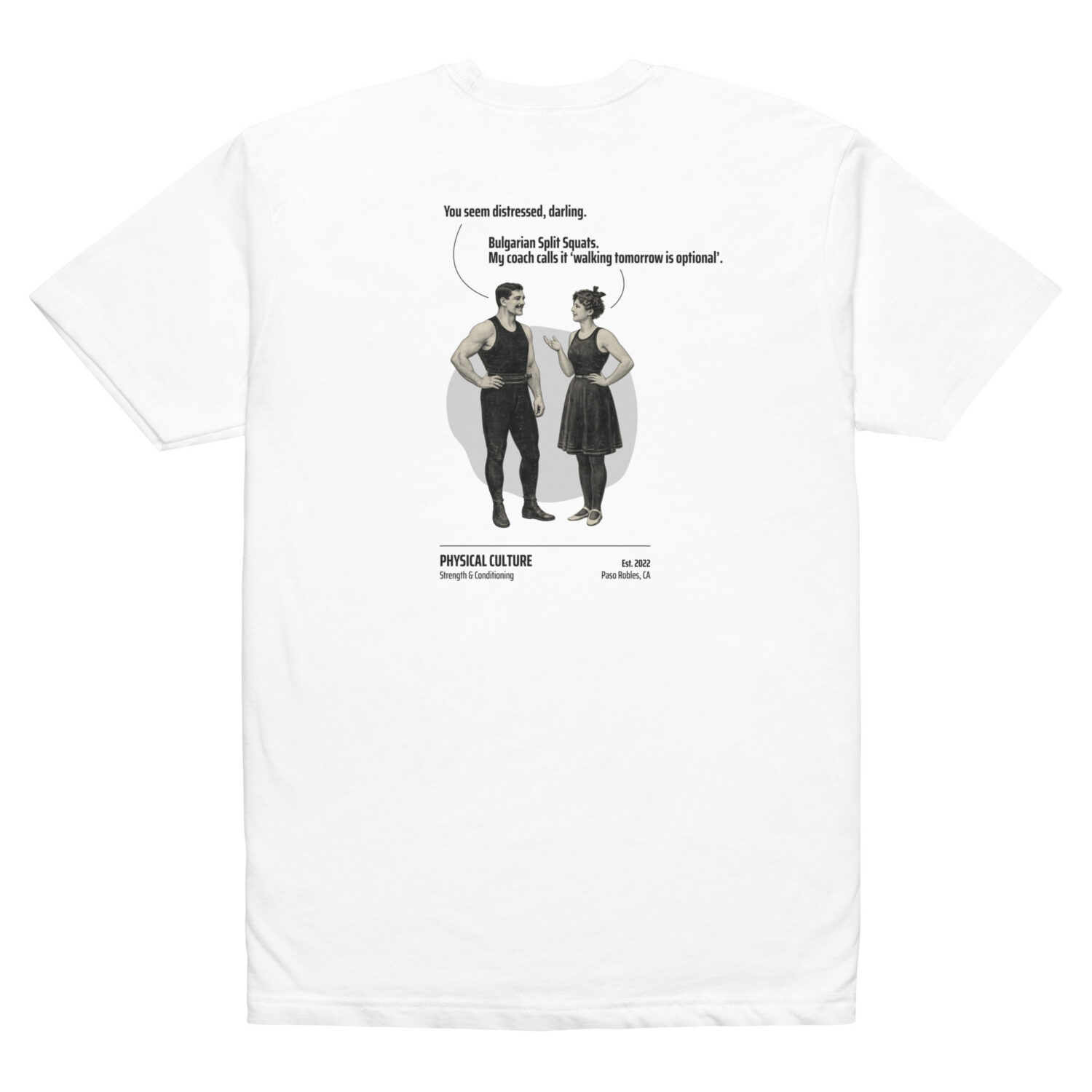Victorian Split Squats T-shirt